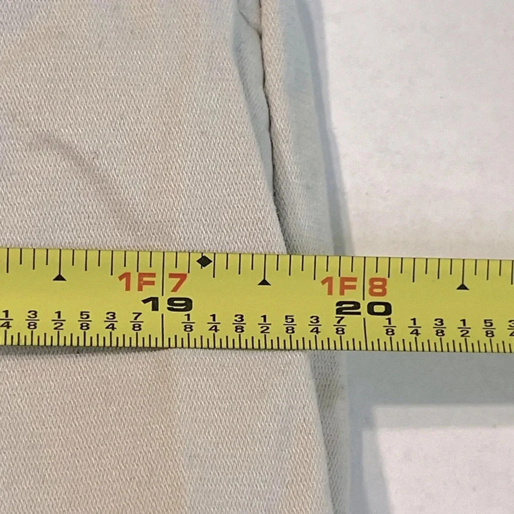 Lee relaxed fit women classic style 4 pocket pants size 16 m color Parchment - Picture 13 of 15